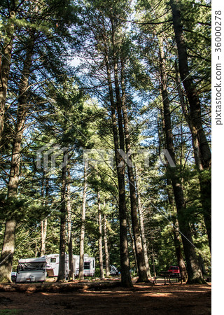 Lake of two rivers Campground Algonquin National 36000278