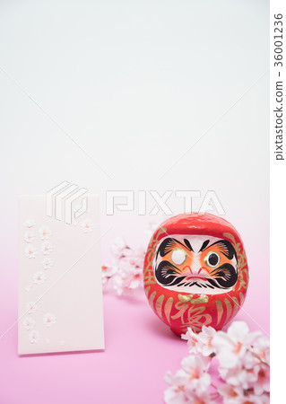 Daruma (one eye) and congratulation bag 36001236