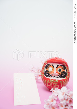 Daruma (one eye) and congratulation bag 36001237