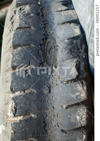 Automotive tires damage, burst, leakage 36001257
