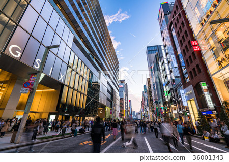 《東京》銀座/城市景觀 《東京》銀座/城市景觀 36001343