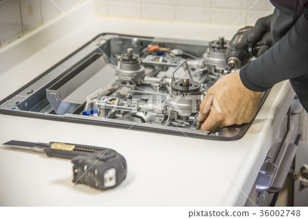 Built-in stove construction 36002748