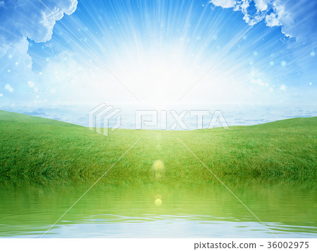 Light from heaven, bright sunlight Light from heaven, bright sunlight 36002975