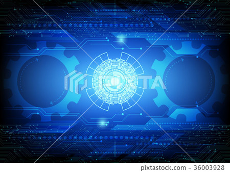 Abstract Gear digital technology and business Abstract Gear digital technology and business 36003928