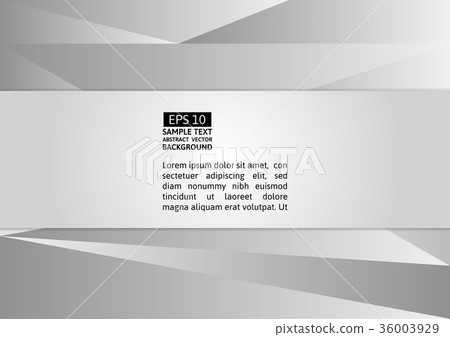 Abstract geometric background,Gray triangle 36003929