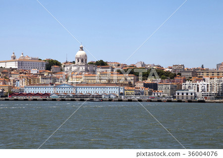 View of Lisbon from Tagus river View of Lisbon from Tagus river 36004076