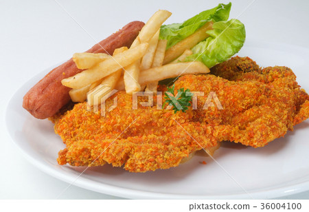 chicken chop on background chicken chop on background 36004100