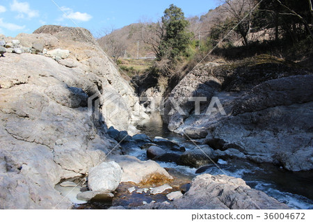 群馬縣Shimonita-cho，Hanekyo Gorge 36004672