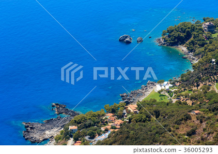 Tyrrhenian sea coast near Maratea, Italy Tyrrhenian sea coast near Maratea, Italy 36005293