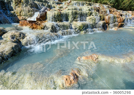 Natural spa Saturnia thermal baths, Italy 36005298