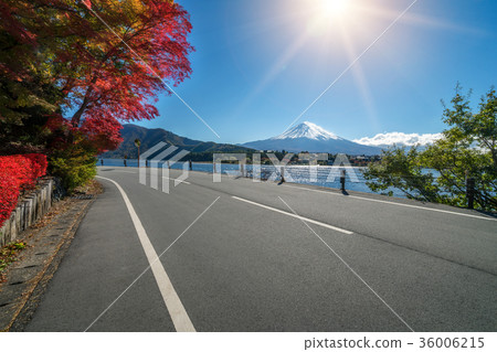 Mount Fuji in Autumn Color, Japan 36006215