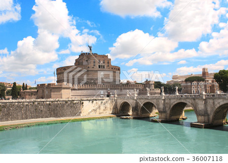 Saint Angel Castle, Saint Angel bridge, Rome 36007118