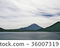 Fuji seen from Lake Motosu 36007319