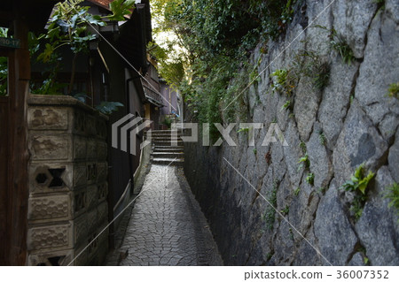 [廣島縣]尾道坡道和小巷的風景 36007352