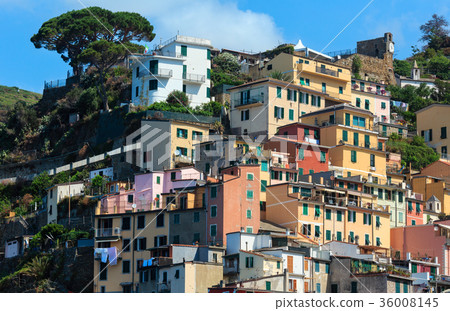 Manarola from ship, Cinque Terre 36008145