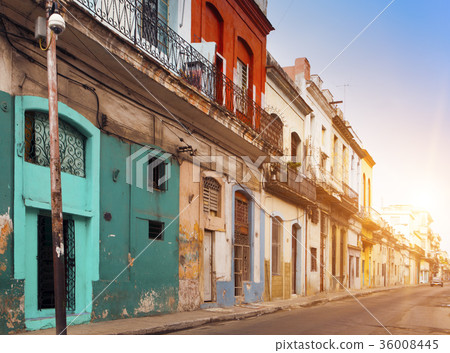 Cuba. Streets of Old Havana. Cuba. Streets of Old Havana. 36008445