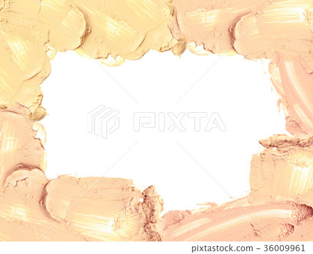 make up foundation frame background 36009961