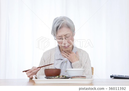 Aged dysphagia image swallowing painful 36011392