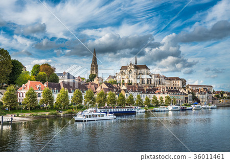 View of Auxerre, Burgundy, France 36011461