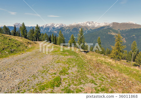 Alpine landscape in Western Carinthia, Austria. Alpine landscape in Western Carinthia, Austria. 36011868