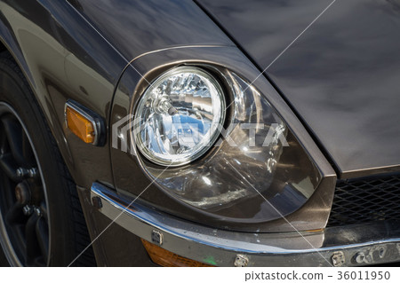 舊車的車燈 舊車的車燈 36011950
