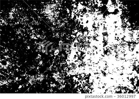 Grunge black and white scratched texture  36012997