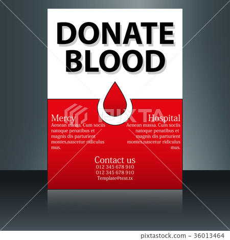 Medical brochure cover template, flyer design Medical brochure cover template, flyer design 36013464