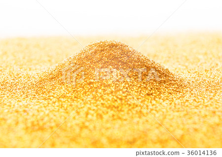 Golden glitter pile, bright luxury background Golden glitter pile, bright luxury background 36014136
