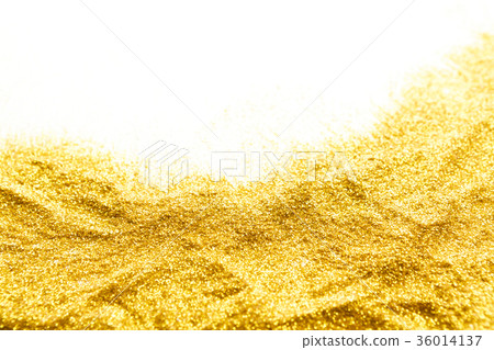 Golden glitter sand texture, abstract background. Golden glitter sand texture, abstract background. 36014137