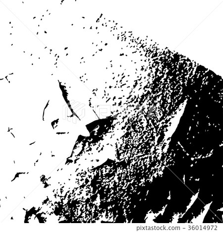 Grunge black textures on white background Grunge black textures on white background 36014972