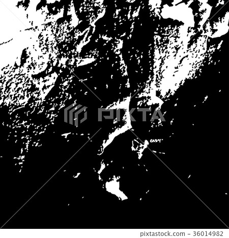 Grunge black textures on white background 36014982