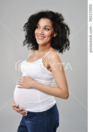 Pregnant woman portrait Pregnant woman portrait 36015000