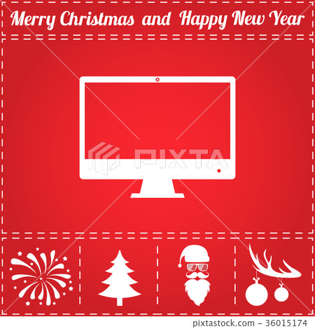 Monitor Icon Vector Monitor Icon Vector 36015174