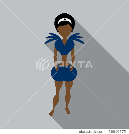 Brazilian samba dancers. Vector carnival girls - Stock Illustration ...