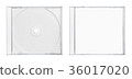 圓盤盒白色托盤 36017020
