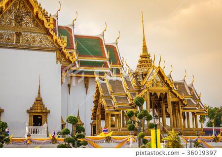 Royal grand palace in Bangkok, Asia Thailand 36019397