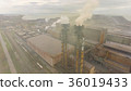Aerial view of industrial steel plant. Aerial 36019433