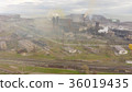 Aerial view of industrial steel plant. Aerial 36019435