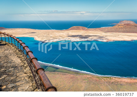 View of Graciosa Island from Mirador del Rio View of Graciosa Island from Mirador del Rio 36019737