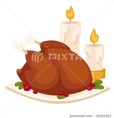 Happy thanksgiving day design holiday objects 36020401