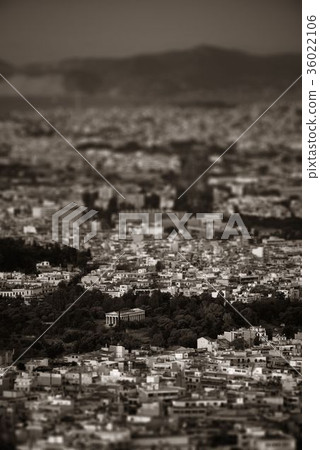 Athens skyline from Mt Lykavitos Athens skyline from Mt Lykavitos 36022106