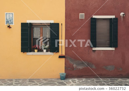 Colorful Burano closeup Colorful Burano closeup 36022732