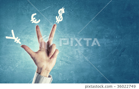 Currency concept 36022749