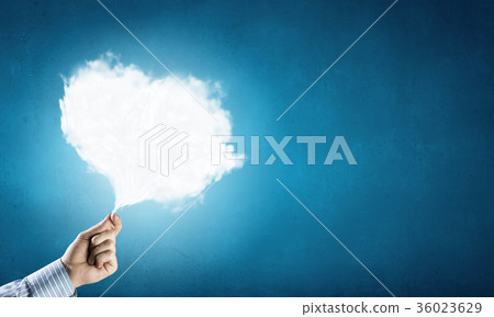 Cloud in hand 36023629