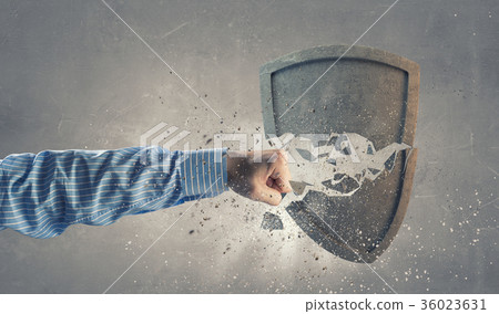 Broken shield Broken shield 36023631