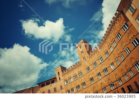 Old Siena Town 36023905