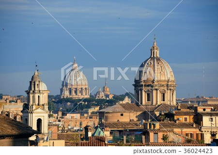 Rooftop view of Rome Rooftop view of Rome 36024423
