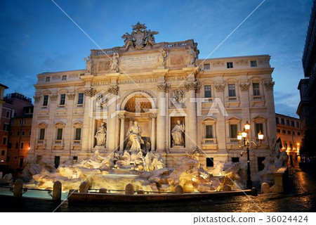 Trevi Fountain Rome Trevi Fountain Rome 36024424