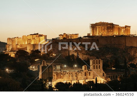 Athens skyline with Acropolis Athens skyline with Acropolis 36024550