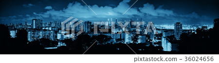 Singapore skyline 36024656